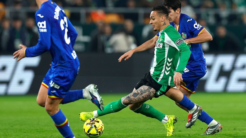 Real Betis gặp khó trước Getafe